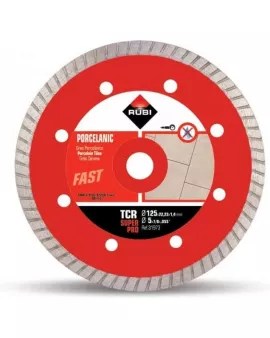 APS18172 RUBI TCR‑125 SUPERPRO (31973) Porcelain tiles diamond blade 