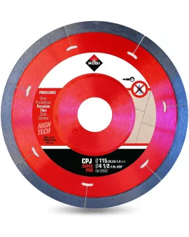APS18175 RUBI CPJ‑115 SUPERPRO (32932) – J‑Slot Diamond Blade for Porcelain Tiles 