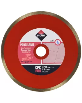 APS18200 RUBI CPC‑200 PRO (30956) – Continuous Rim Diamond Blade for Porcelain Tiles 