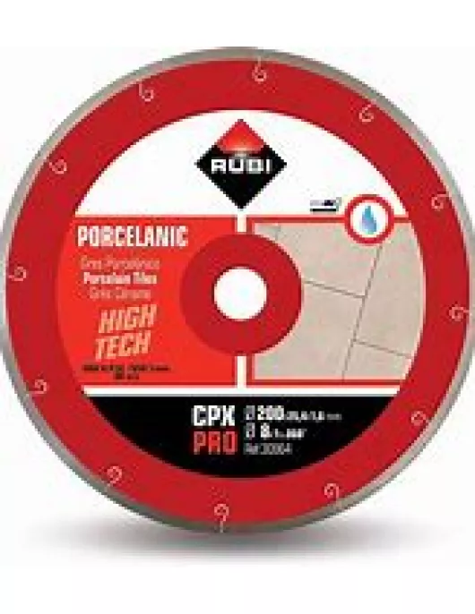APS18205 RUBI CPX‑200 PRO (30964) – J‑Slot Diamond Blade for Porcelain Tiles 