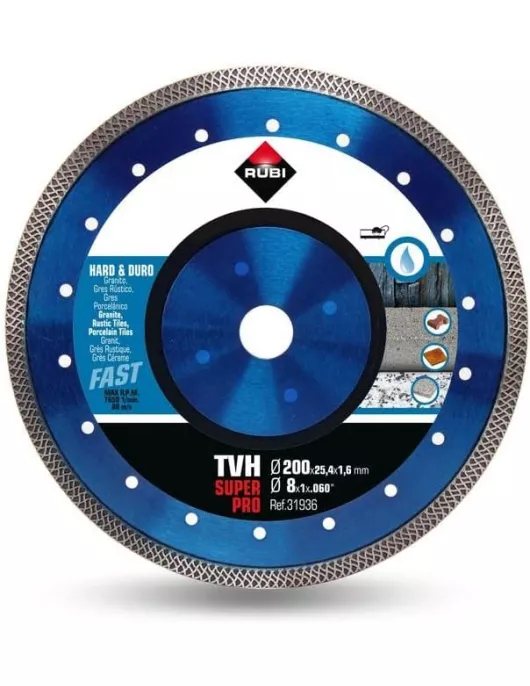 APS18214 RUBI TVH‑200 SUPERPRO (31936) – TURBO VIPER Diamond Blade for Hard Materials 