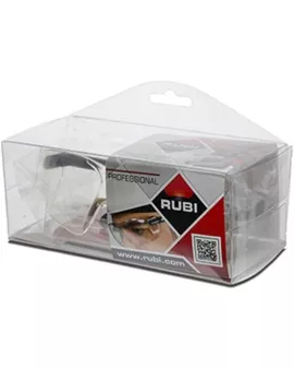 APS18706 RUBI White Lens Protective Goggles – Lightweight, Anti‑Fog Eye Protection for Professionals