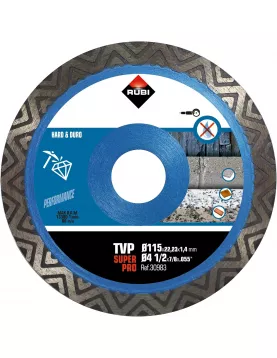 APS55146 RUBI TVP SUPERPRO 115 mm – Dry Cutting Diamond Disc 