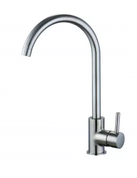 APS11933 Merthyr Single Lever Kitchen Tap - Brushed Nickel Black