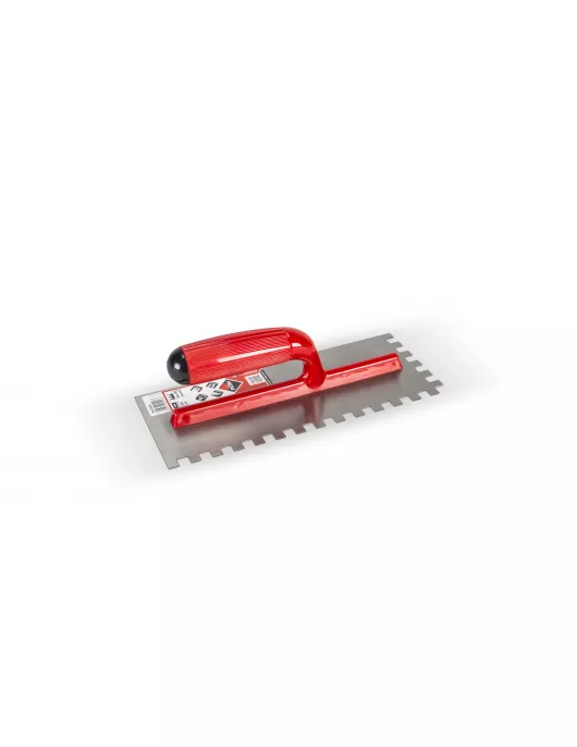 APS12614 NOTCHED TROWEL STEEL 28 cm. (10X10) OPH 
