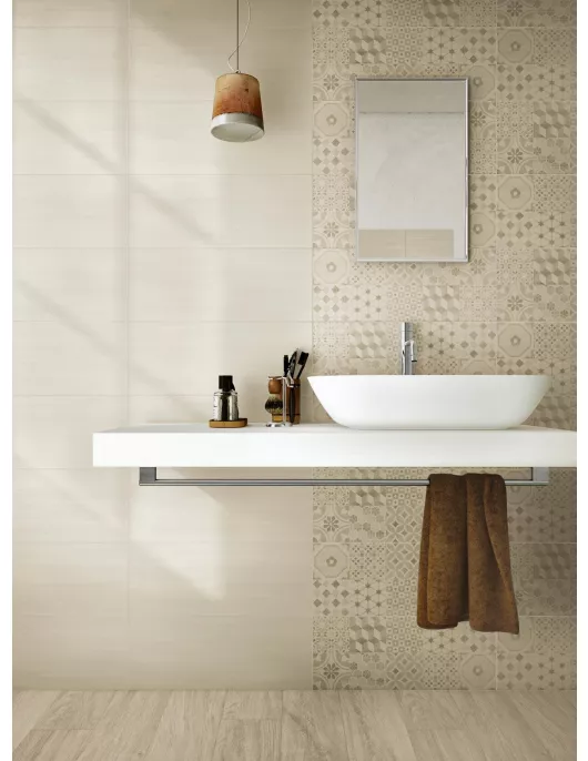 APS12923 Land White 20x50cm White