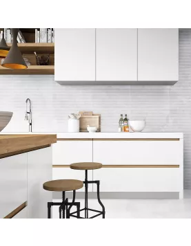 APS12940 Espacio Space White Deco 60x30cm White