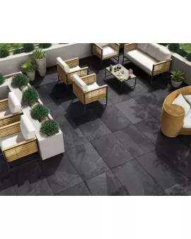 APS12982 Brazilian 60x90x2 Black Matt R11 Black