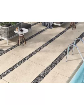 APS12995 Hammer Stone 60x90x2 Beige Matt R11 Beige