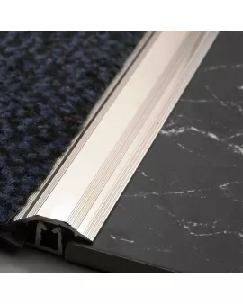 APS17356 864mm CARPET/TILE TRIM SILVER Silver