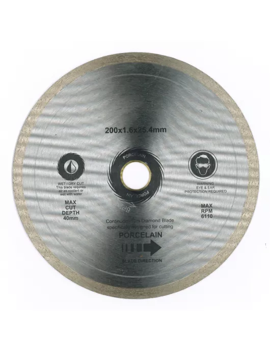 APS17397 DIAMOND SPARE BLADE 200mm x 25.4mm 