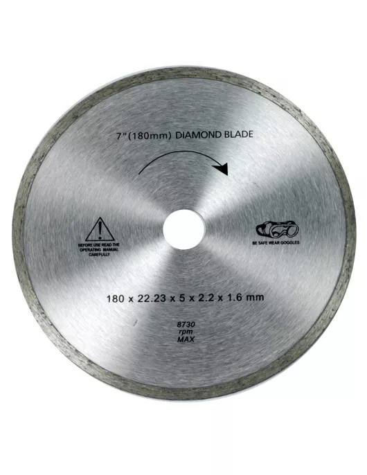 APS17398 DIAMOND SPARE BLADE 180mm X 22.23mm 