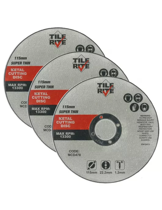 APS17401 115MM SUPER THIN METAL CUTTING DISCS 