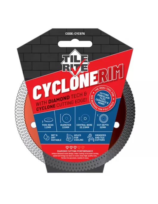 APS17403 CYCLONE RIM DIAMOND BLADE 