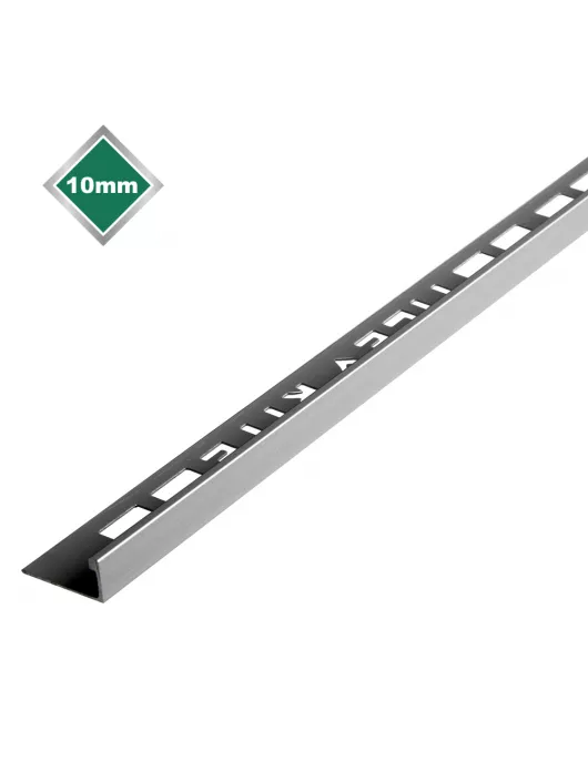 APS17485 10MM L SHAPED MATT SILVER TRIM 