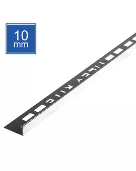 APS17496 10MM L SHAPED BRIGHT SILVER TRIM 
