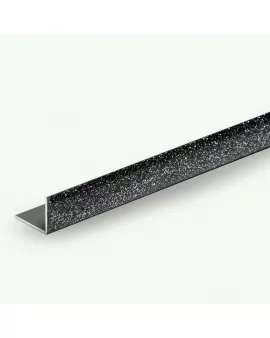 APS17503 10MM GREY GLITTER L SHAPE TILE EDGE 