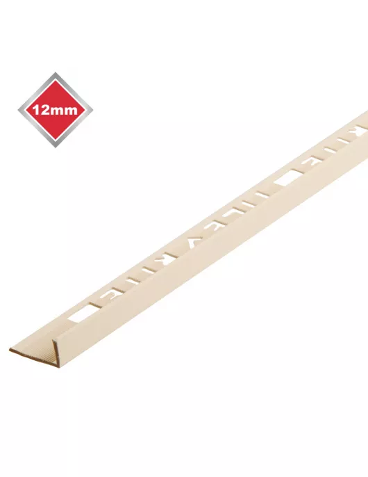 APS17525 12MM SOFT PEACH L SHAPE TILE TRIM 