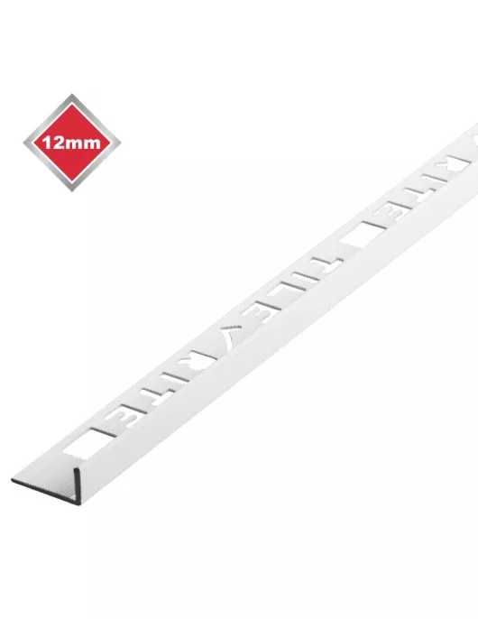 APS17533 ULTRA SHINE WHITE 12MM L SHAPED TRIM 