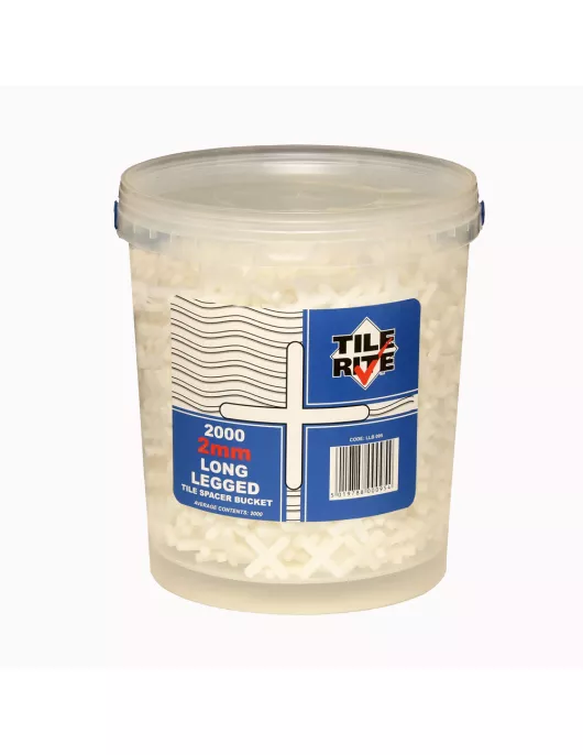 APS17586 2mm LONG LEG TILE SPACER BUCKETS (2000) 