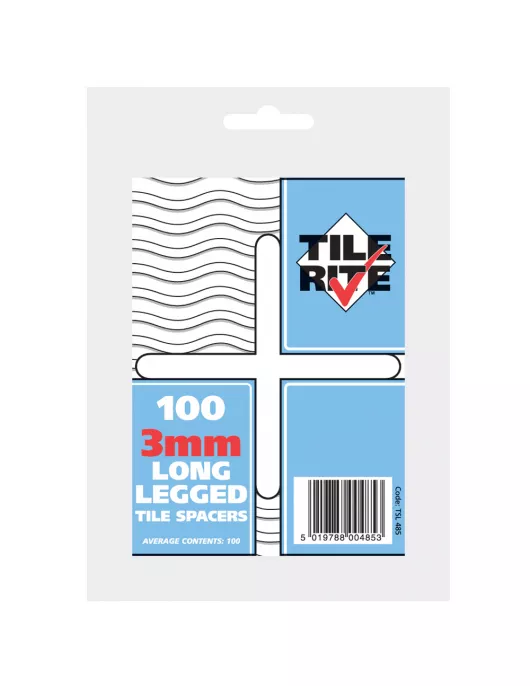 APS17595 3mm LONG LEG TILE SPACER 100 