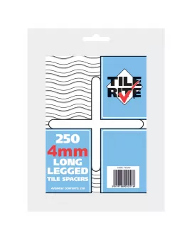 APS17599 4mm LONG LEG TILE SPACER 250 