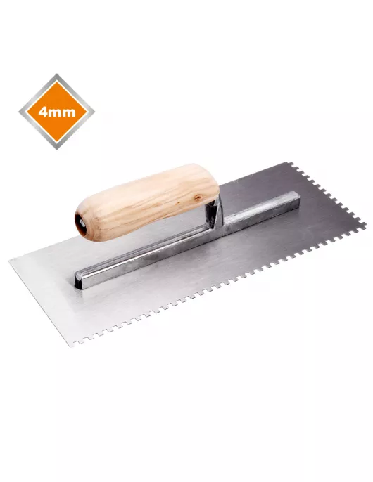 APS17696 4mm SQUARE NOTCH TROWEL 