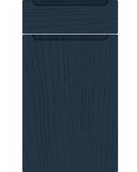 APS19307 Bella Range Chelsea In Colour Paint Flow Matt Indigo Blue Paint Flow Matt Indigo Blue