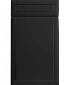 APS19414 Bella Range Euroline In Colour Matt Black Matt Black