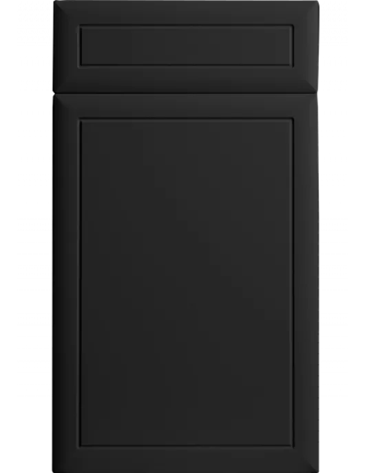 APS19414 Bella Range Euroline In Colour Matt Black Matt Black
