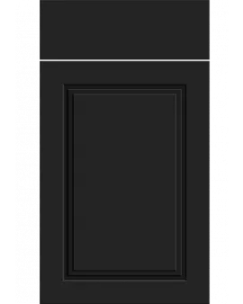 APS19806 Bella Range Paris In Colour Matt Black Matt Black