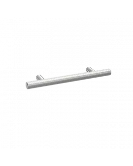 APS4635 Knurled Bar Handle 160mm Centres Satin Chrome