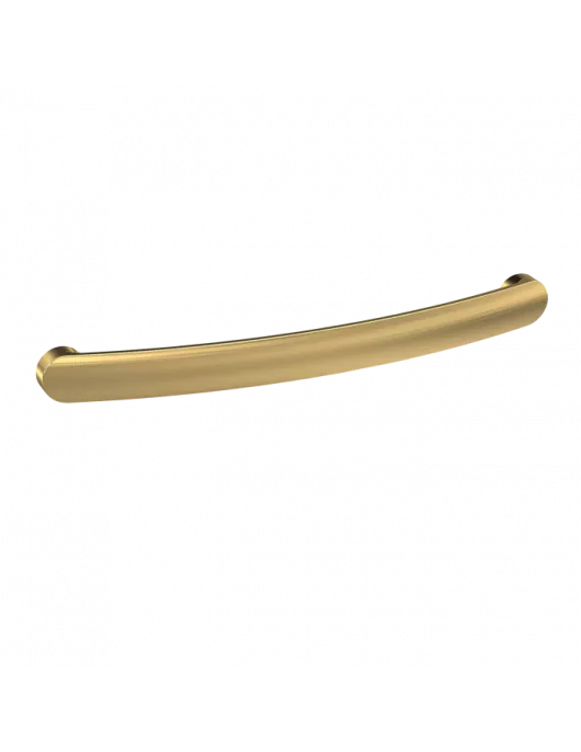 APS4649 210mm D Shape Bar Handle Brushed Brass