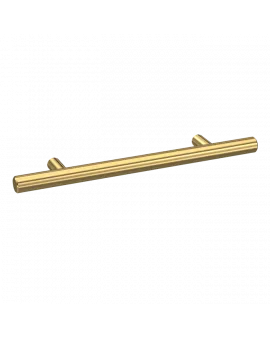 APS4651 155mm Bar Handle Brushed Brass