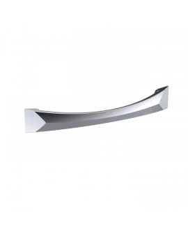 APS4687 SDH003 Satin Nickel Bow handle 128 Ctr Satin Nickel