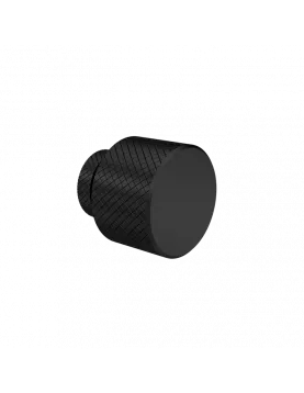 APS4689 Knurled Knob Handle Matt Black APS4689 Knurled Knob Handle Matt Black