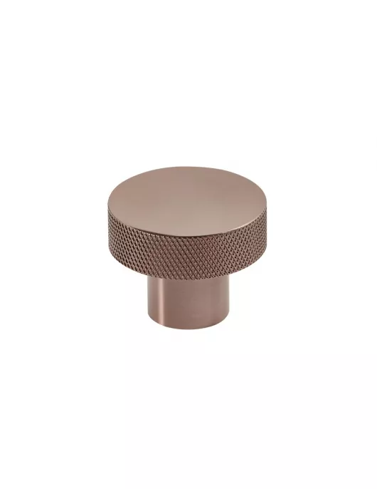 APS51329 Knurled Round 42.5mm Brushed Bronze Brushed Bronze