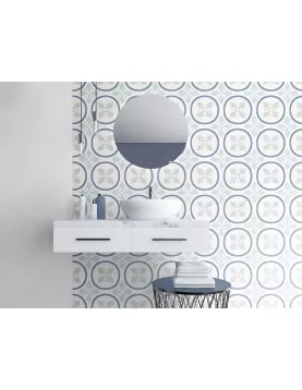 APS51403 Valencia Barcelona Blanco 25x25 White