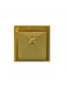 APS52280 Elite | Undermounted Sink 440x440 & Wastes | Brushed Gold Brushed Gold