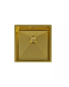 APS52280 Elite | Undermounted Sink 440x440 & Wastes | Brushed Gold Brushed Gold