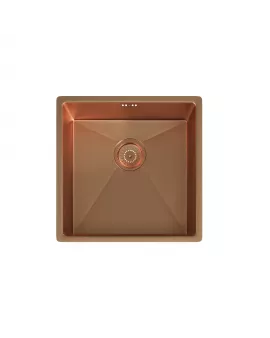 APS52281 Elite | Undermounted Sink 440x440 & Wastes | Brushed Copper Brushed Copper