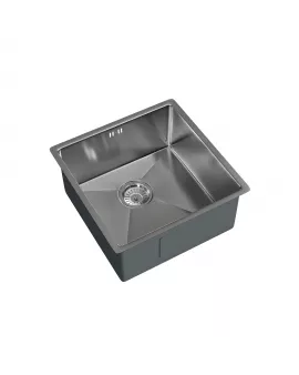 APS52282 Elite | Undermounted Sink 440x440 & Wastes | Brushed S/S Brushed Steel