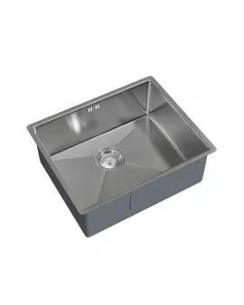 APS52285 Elite | Undermounted Sink 540x440 & Wastes | Brushed Steel Brushed Steel