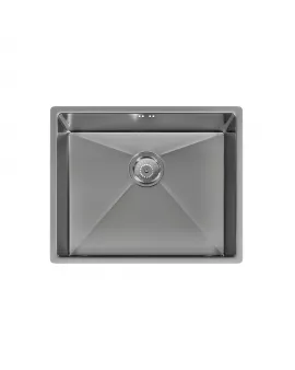 APS52285 Elite | Undermounted Sink 540x440 & Wastes | Brushed Steel Brushed Steel
