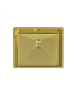 APS52289 Elite | Undermounted Sink 540x440 & Wastes | Brushed Brass Brushed Brass