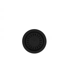 APS52335 Kitchen strainer waste with no overflow - Matt Black Matt Black