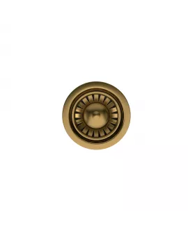APS52336 Kitchen strainer waste with no overflow - Satin Gold Satin Gold