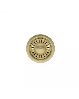 APS52338 Kitchen strainer waste with no overflow - Brushed Brass Brushed Brass