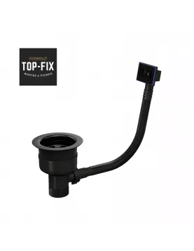 APS52564 Top Fix | Basket Str Waste & o/f | MB Matt Black