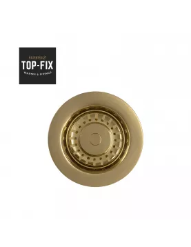 APS52568 Top Fix | Basket Str Waste | BB Brushed Brass
